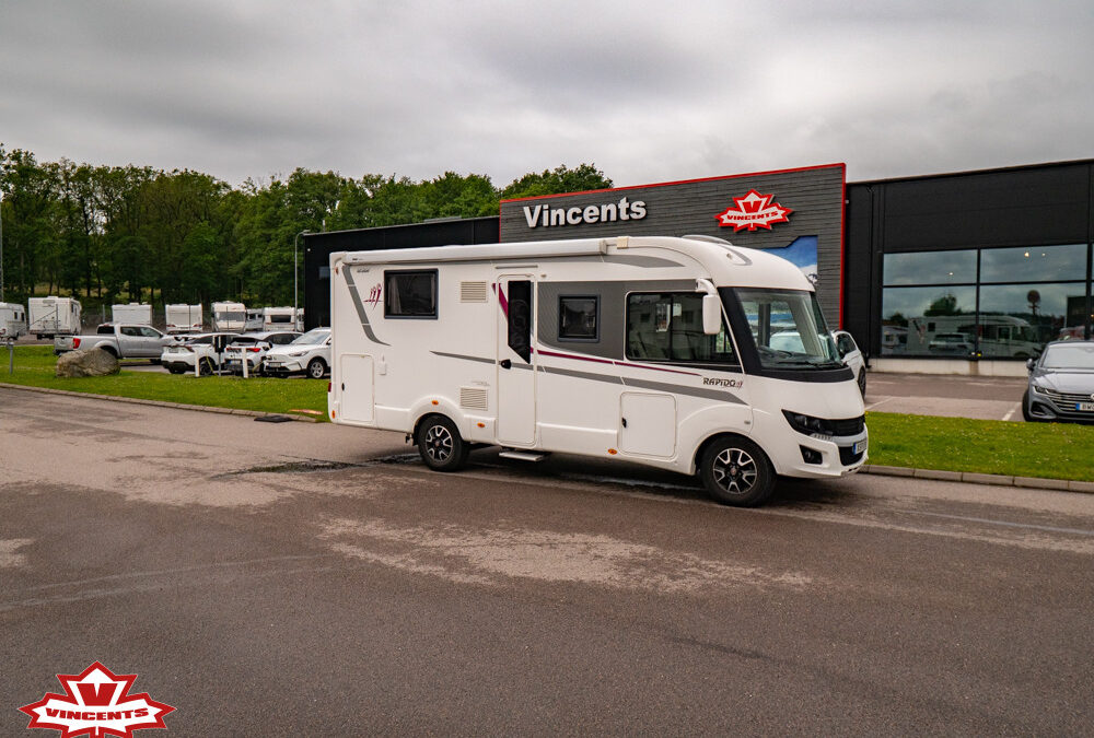 Rapido-F 896 *Queen-size seng *Solcelleanlæg *B-kørekort-(2020)